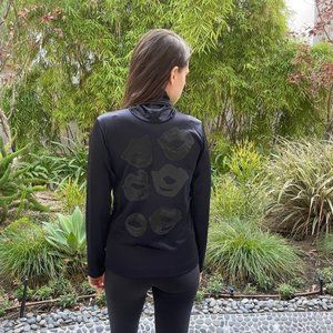 COMME DES GARCON 2000 FW Rei Kawakubo Black Long Sleeve Neck Tie Blouse
